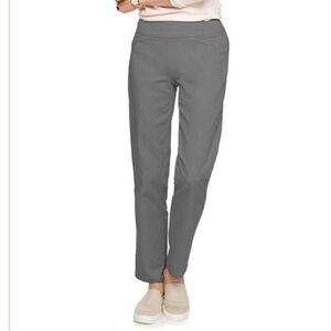 Kohl's Women's Woven Pants in Forged Iron